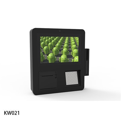 كشك مثبت على الحائط للمعاملات غير الملحومة